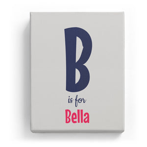 B is for Bella - Cartoony