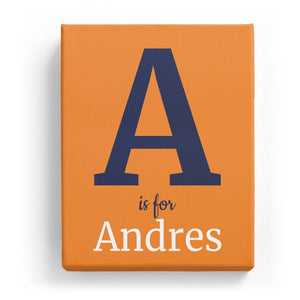 A is for Andres - Classic