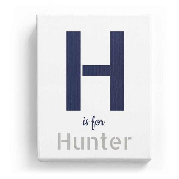 H is for Hunter - Stylistic