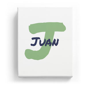 Juan Overlaid on J - Artistic