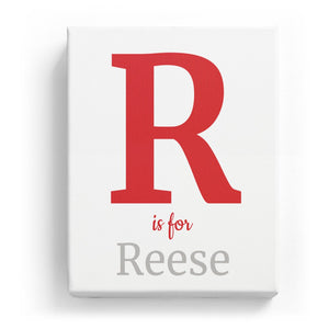 R is for Reese - Classic