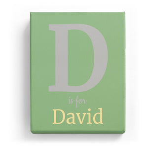D is for David - Classic