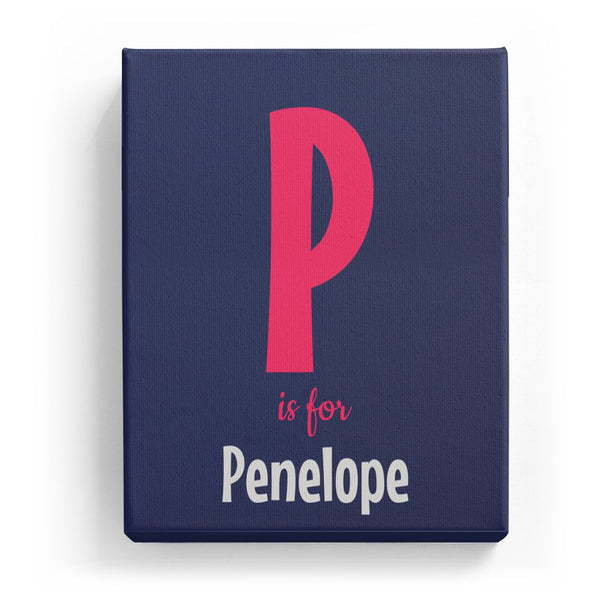 P is for Penelope - Cartoony