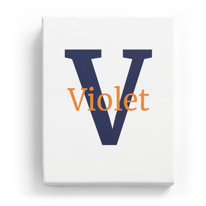 Violet Overlaid on V - Classic
