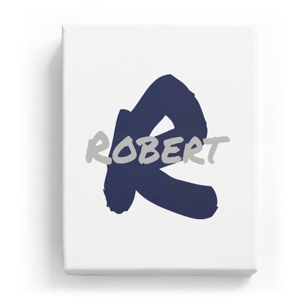 Robert Overlaid on R - Artistic