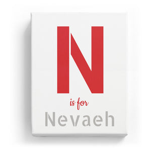 N is for Nevaeh - Stylistic