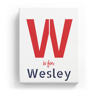 W is for Wesley - Stylistic