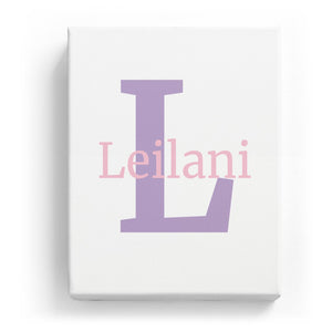 Leilani Overlaid on L - Classic