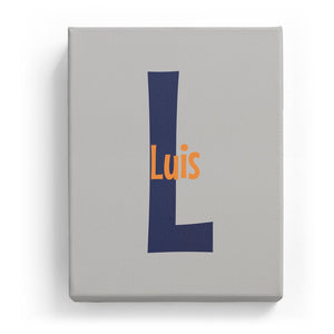 Luis Overlaid on L - Cartoony