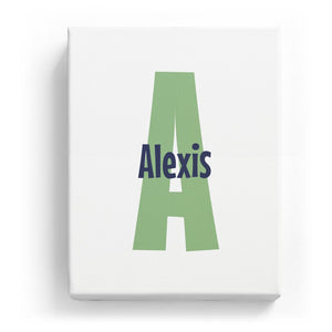 Alexis Overlaid on A - Cartoony
