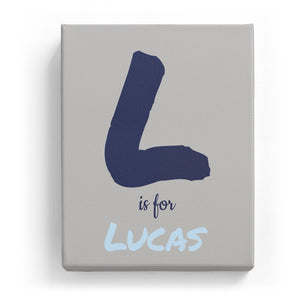 L is for Lucas - Artistic