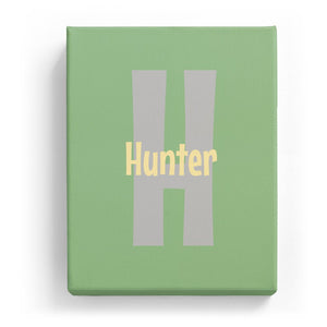 Hunter Overlaid on H - Cartoony