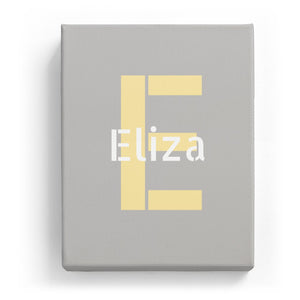 Eliza Overlaid on E - Stylistic