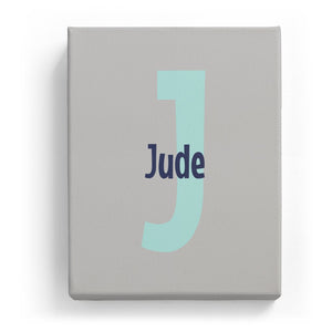 Jude Overlaid on J - Cartoony
