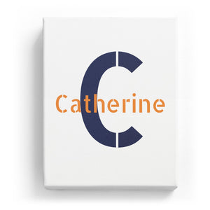 Catherine Overlaid on C - Stylistic