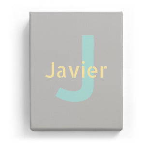 Javier Overlaid on J - Stylistic