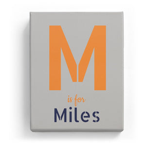 M is for Miles - Stylistic