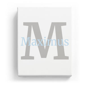 Maximus Overlaid on M - Classic