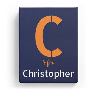 C is for Christopher - Stylistic