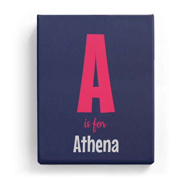 A is for Athena - Cartoony