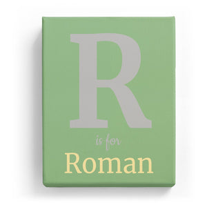 R is for Roman - Classic