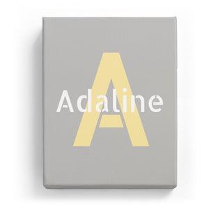 Adaline Overlaid on A - Stylistic