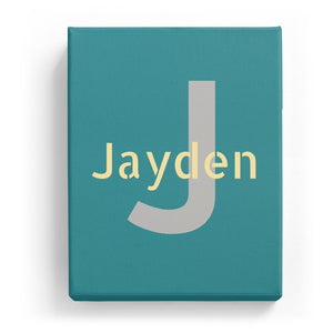 Jayden Overlaid on J - Stylistic