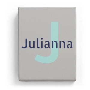 Julianna Overlaid on J - Stylistic