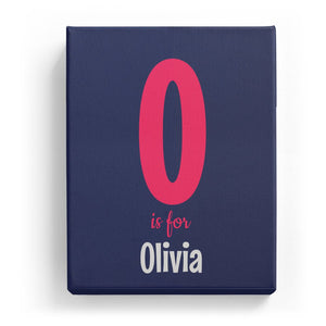 O is for Olivia - Cartoony