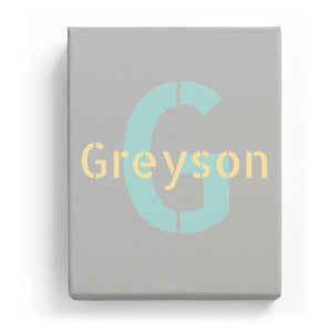 Greyson Overlaid on G - Stylistic