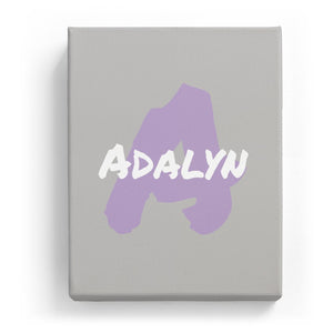 Adalyn Overlaid on A - Artistic