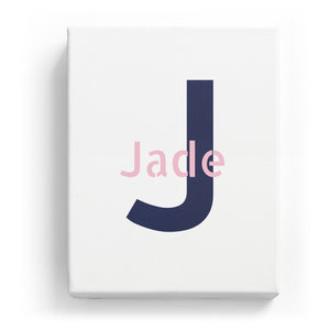 Jade Overlaid on J - Stylistic