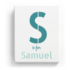 S is for Samuel - Stylistic