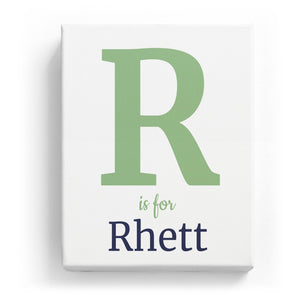 R is for Rhett - Classic