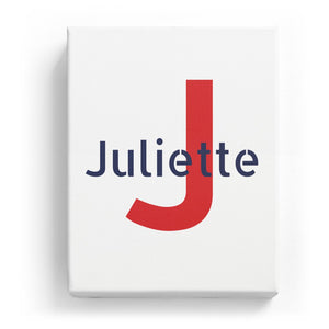 Juliette Overlaid on J - Stylistic