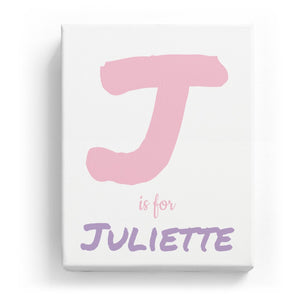 J is for Juliette - Artistic