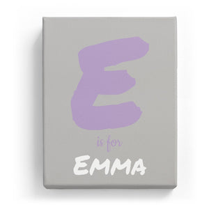 E is for Emma - Artistic