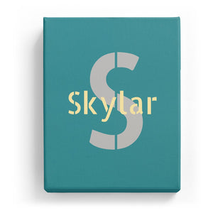 Skylar Overlaid on S - Stylistic