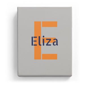 Eliza Overlaid on E - Stylistic