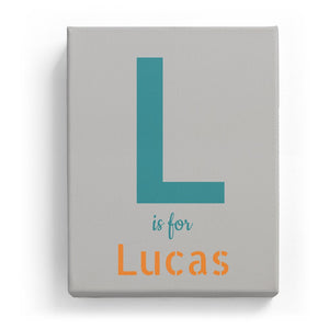 L is for Lucas - Stylistic