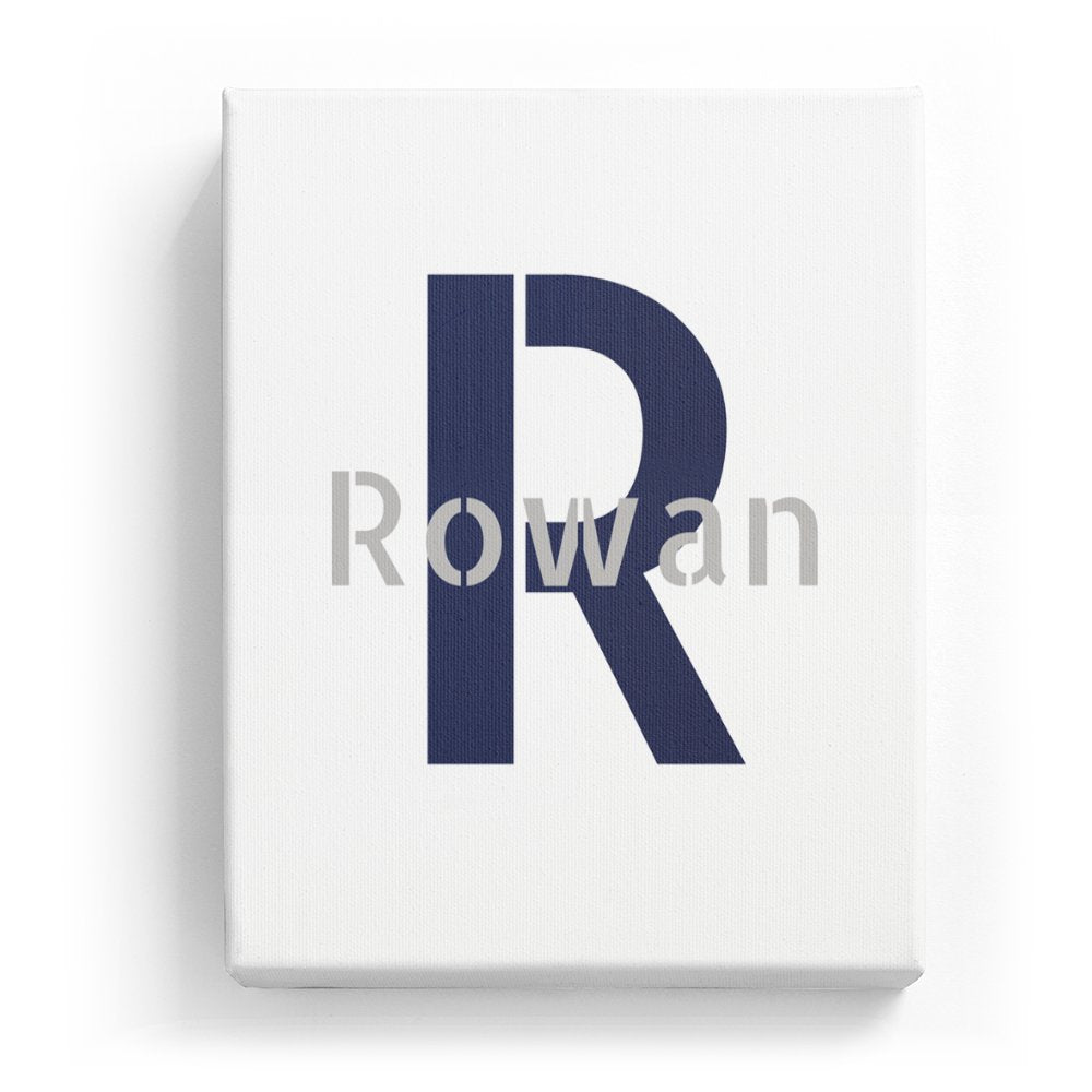Rowan's Personalized Canvas Art