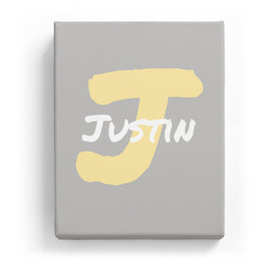Justin Overlaid on J - Artistic