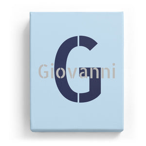Giovanni Overlaid on G - Stylistic