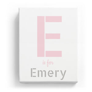 E is for Emery - Stylistic