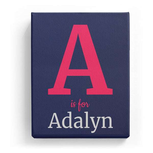 A is for Adalyn - Classic