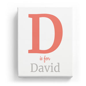 D is for David - Classic