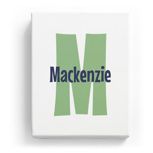 Mackenzie Overlaid on M - Cartoony