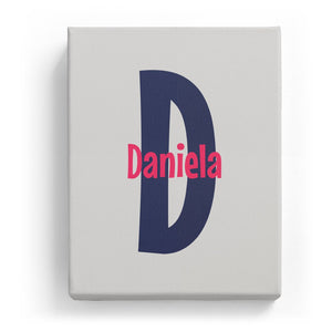 Daniela Overlaid on D - Cartoony