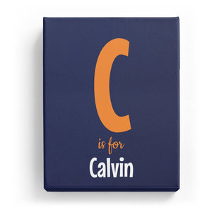 C is for Calvin - Cartoony