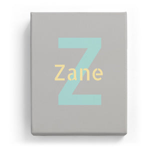 Zane Overlaid on Z - Stylistic